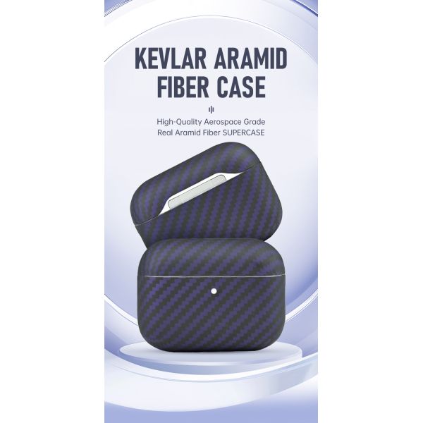 Shockproof Carbon Aramid Fiber Earphone Case for AirPods Pro 3