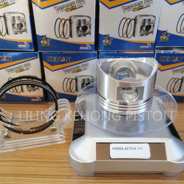 Alu ACTIVA 110 Piston And Piston Rings , Anti Corrosion Performance Piston Rings