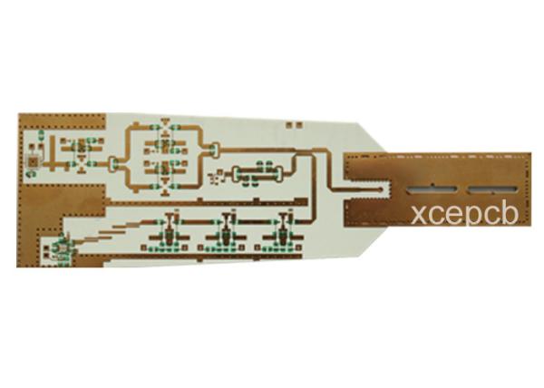 High Frequency Rogers RO3210 RF PCB Circuit Boards 0.025 Inch Thickness Fabricator