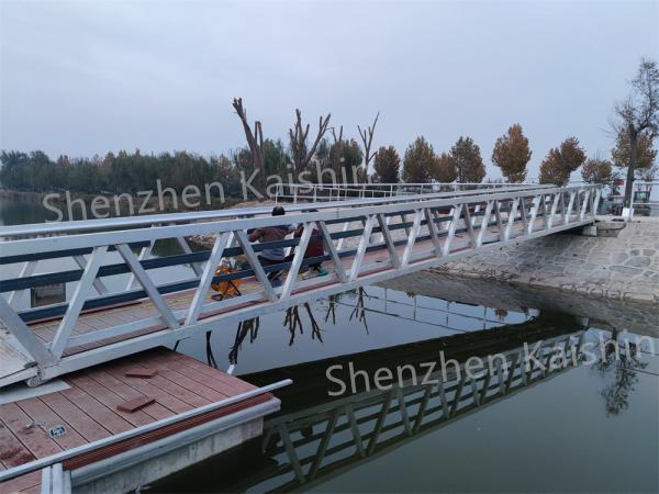Boat Marine Aluminum Gangways ,  Marine Floating Pontoon KS6001