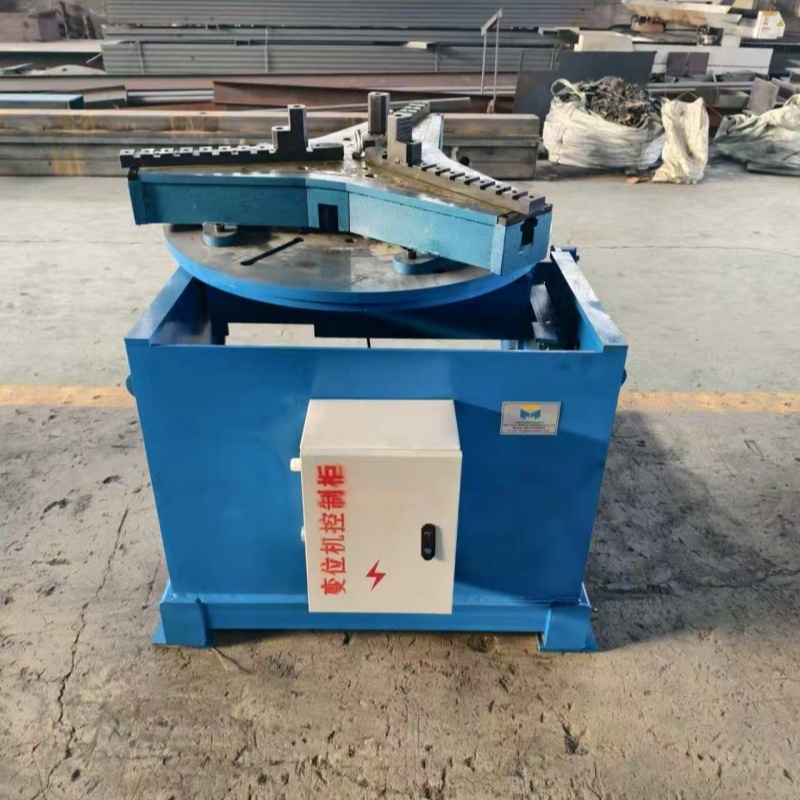 1 Ton Welding Positioner Automatic Rotary Welding Turntable for Cylinder Pipe Welding