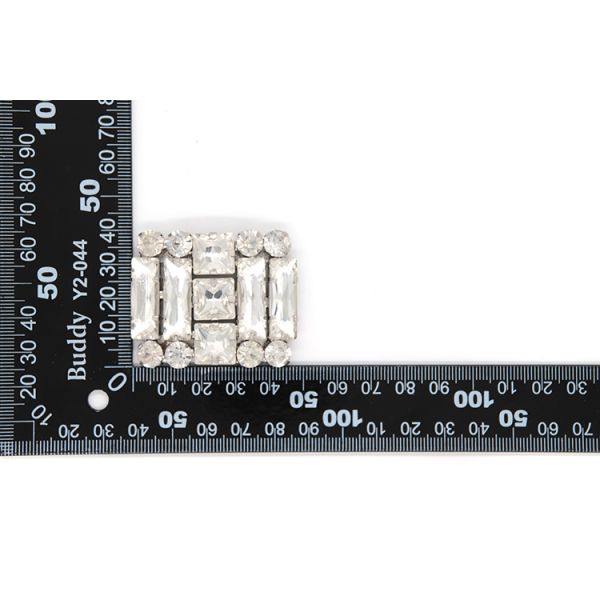 Wedding Party Custom Shoes Decoration Accessories 40*50 Mm Size