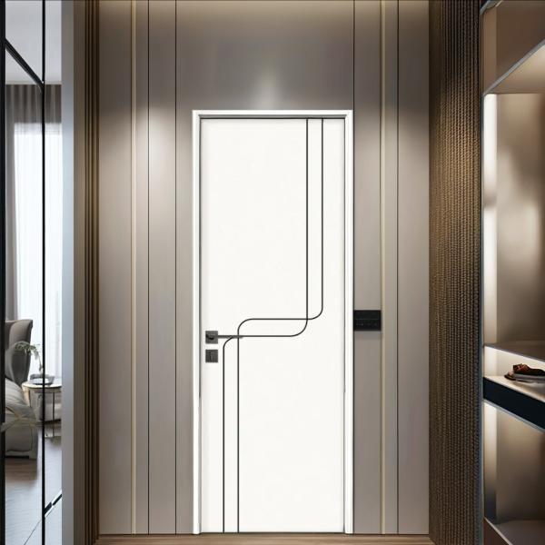 Moisture And Dampness Resistant WPC Hollow Doors For Bathrooms And Kitchens