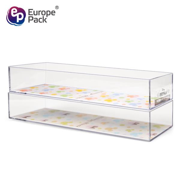 Factory Wholesale Plastic transparent food storage container for dessert shop