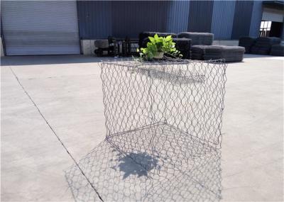 Torção sextavada tecida durável triplicar-se da caixa de Gabion que tece simples montado