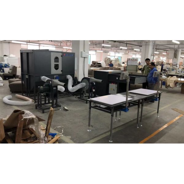 машина волокна машины завалки софы подушки 150kg/H раскрывая