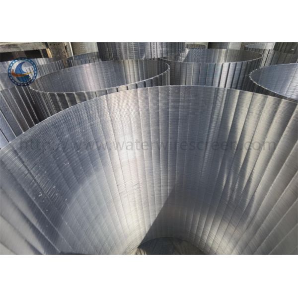 304 Stainless Steel Wedge Wire Screen Tube Wound Slot