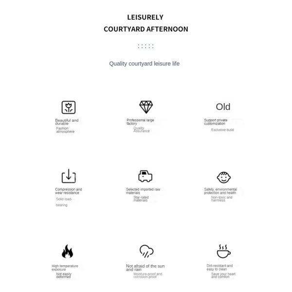 Simple Modern Garden Pool Teak Wood Aluminum Leisure Chair Lounge Bed For Sleeping