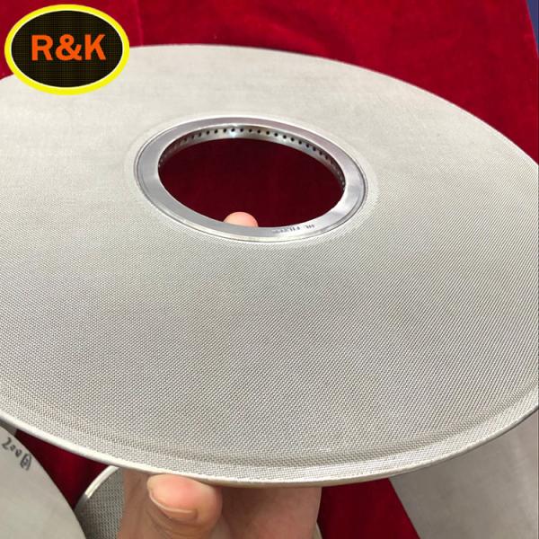 316L Round Wire Mesh Screen ,Twill Weave Wire Mesh 0.5 Micron Ultra Fine