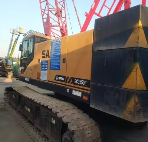 Buy Used Crawler Crane 55 ton SANY SCC550E with Strong Power in Shanghai