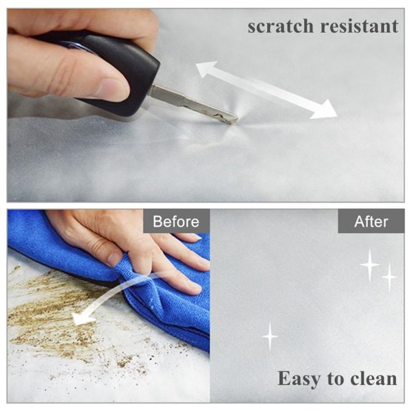 Breathable Universal Fit Car Cover , Windproof Cloth Car Seat Covers