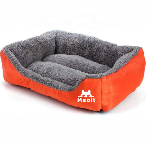 Amazon Top Seller Plush Dual Use Double Luxury Dog Bed Sofas Cama Para Perros Calming Dog Bed