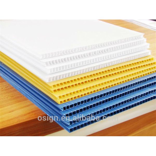 Eco - Friendly PVC Foam Board Polypropylene PP Plastic Material Easy To Clean