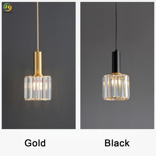 JYLIGHTING Postmodern Simple Crystal Creative Bedroom Bedside Light Luxury Restaurant Table Lamp bar Small Chandelier