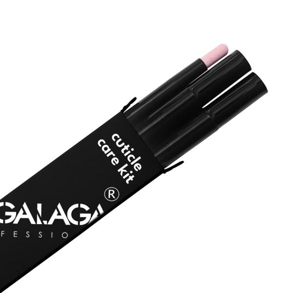 SAGALAGA Black Nail Cuticle Oil Twist Pen With Softener Pusher Manicure Tools for Cuticles Fast Drying Nail Treatment