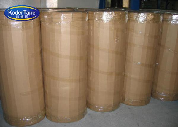 Acrylic Adhesive Tape Jumbo Rolls Yellowish Opp Water Based 36-90 Micron Thickness
