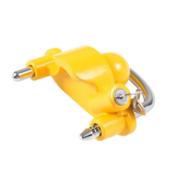 Trailer Hitch Coupling Ball Lock with Steel Zinc Alloy Copper Finish Material