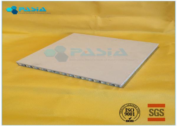 Sandstone Aluminium Honeycomb Panel With Edge Sealed Thickness 20mm - 30mm