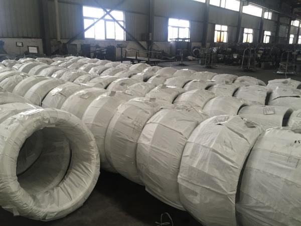 Fio de aço galvanizado de alta elasticidade