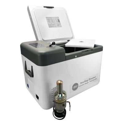 25L минус 86 градусов по Цельсию Медицинский трансфер Фризер компактный и для хранения вакцин