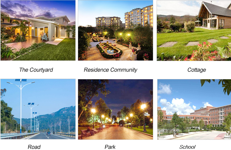 Super Brightness Solar LED Street Lights High Efficiency 20W 40W 60W