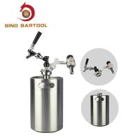 Fechamento Mini Keg da bola de FDA 2L 4L 5L 10L, barril pequeno de aço inoxidável do fechamento da bola