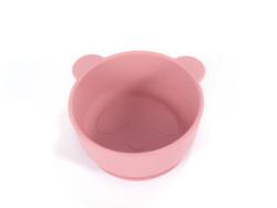 Cute Cartoon Desing Bear Panda Shape Baby Silicone Feeding Bowl Tasteless With Customize Logo
