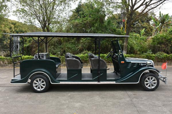 Mini Electric Vintage Cars 72V DC Motor / Multi Passenger Golf Carts