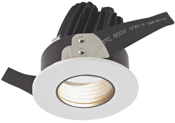 IP65 High Waterproof 10W  LED Recessed Light Trim With CREE COB LED CRI80
