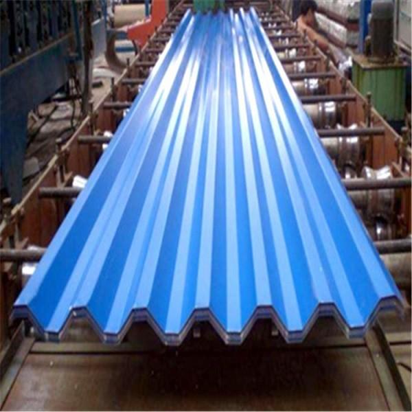 SPCC Pre Painted Corrugated Sheet 0.5mm 0.25mm