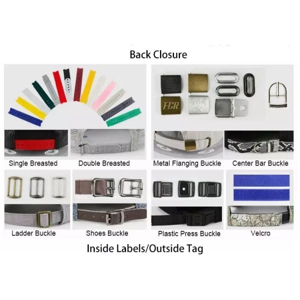 6 письмо вышивки бейсбольной кепки 3d диапазона туза панели