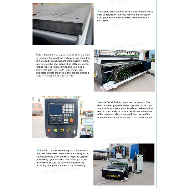 High Precision M25-Q4 CNC Wood Router 1325 for Woodworking Machinery Repair Shops