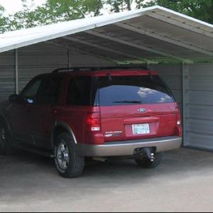 Effortlessly Store And Maintain Vehicles Functional Steel Structure Car Garage
