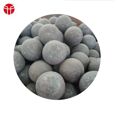 Bolas de moagem de cimento 65HRC para mineração forjadas 60HRC bolas de moinho de saco