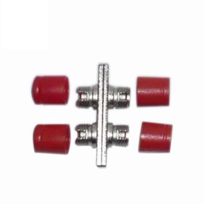 FTTH Metal Fiber Optic Adapter Round With Simplex / Duplex Cores ROHS Approved