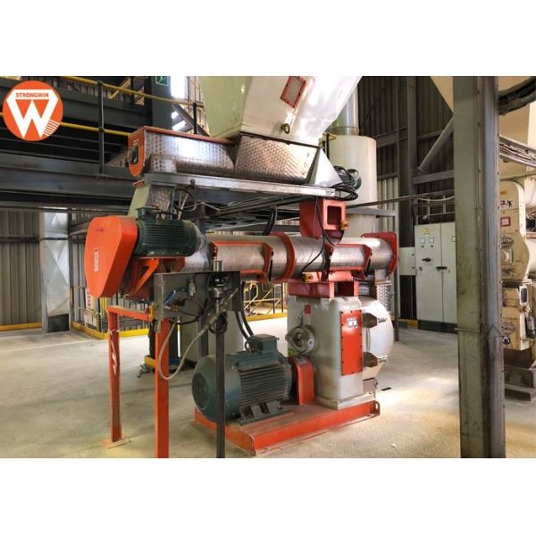 Livestock Animal Feed Manufacturing Plant , Cooler Machine Pellet Making Equipment