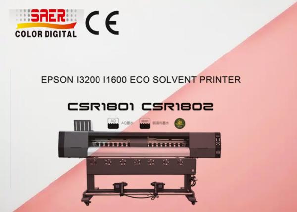 Máquina de impresión digital Impresora con solvente ecológico para material de vinilo