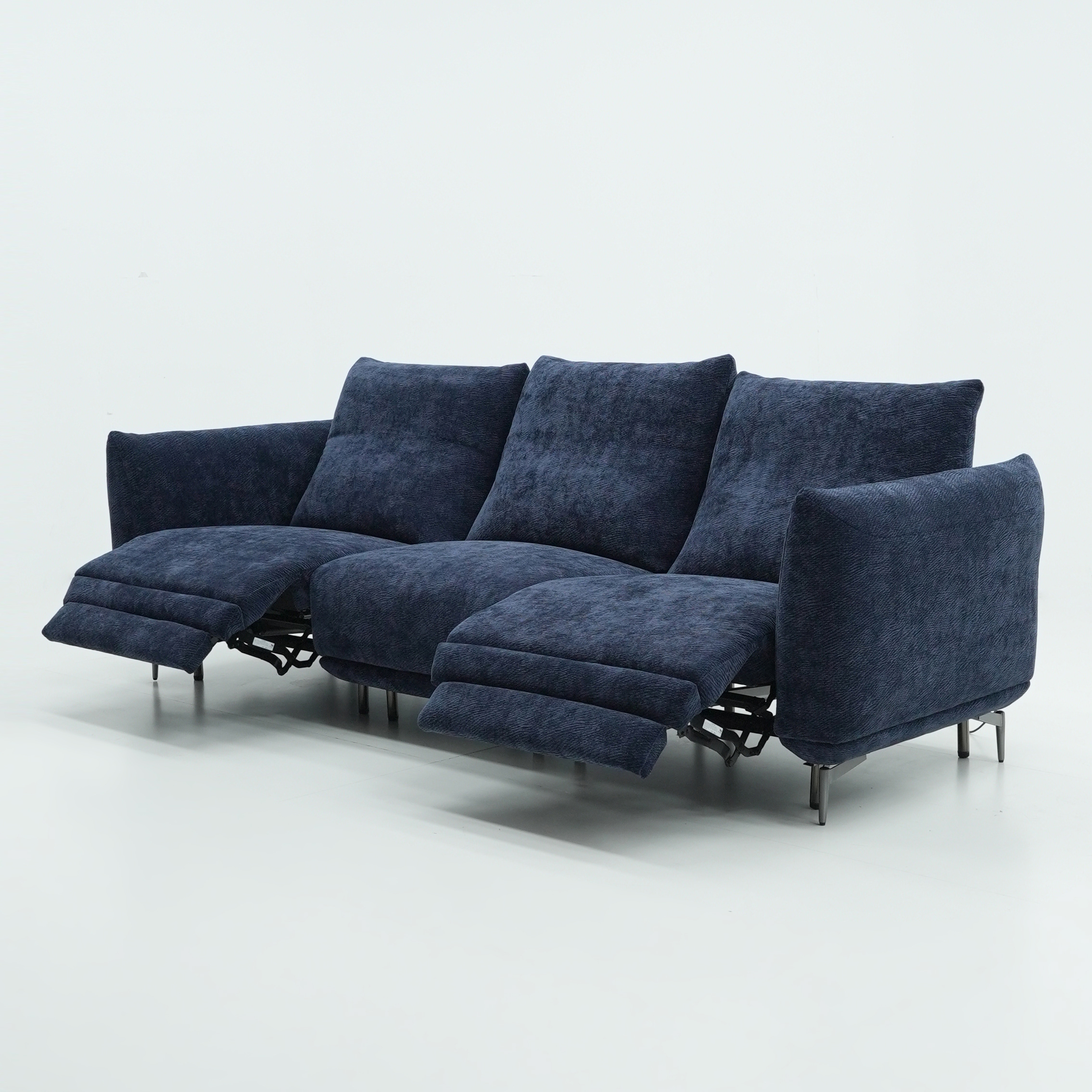Zero Wall Function Power Recliner Sofa Elegant Living Room Modern Electric