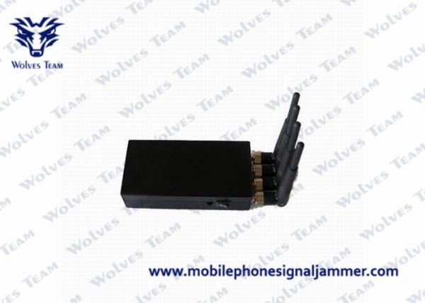 Compact Structure Mobile Phone Signal Blocker Jamming Range 5 - 30m CDMA GSM DCS PHS 3G