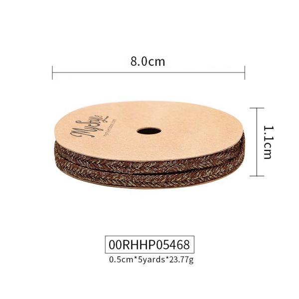 2023 Supply Gift Wrapping Support 7 Days Sample Order Lead Time Woven Herringbone Ribbon