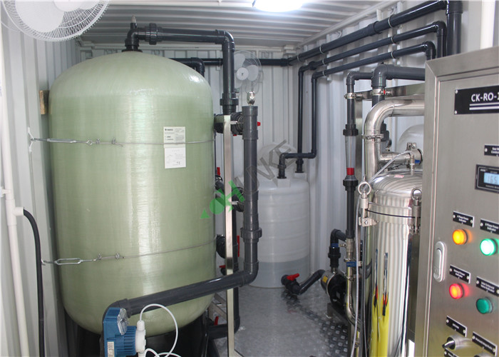 Контайнеризед ФРП завод водоочистки, мобильные Контайнеризед опреснительные установки