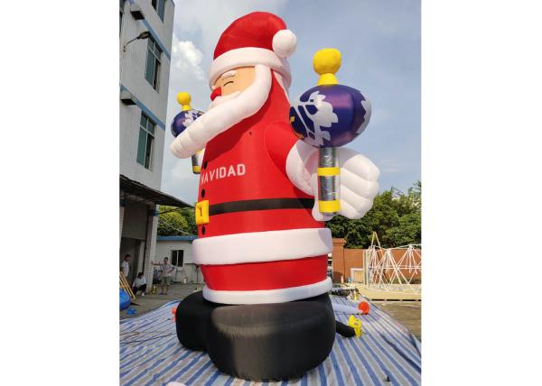 Christmas decoration Inflatable Advertising Signs with gift bag for sale