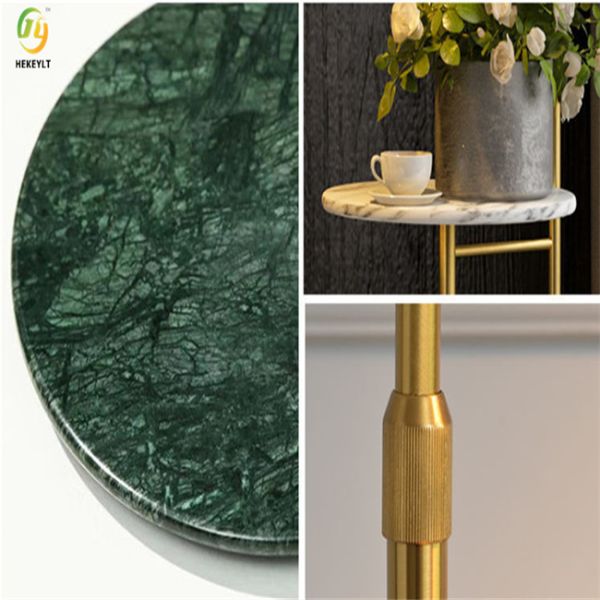 Золото СИД/черные современные лампы пола утюжат материальное крытое украшение