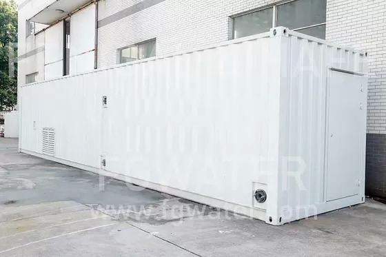 500 M³/day Containerized BWRO System with 70% Recovery Rate and 1.04 kWh/m³ Energy Consumption