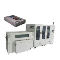 Machine de laminage et de coupe de coin entièrement automatique avancée