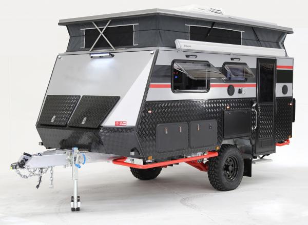 Outdoor Off Road Rv Trailer Sleek And Modern Hospitality Trailers For On Site Events