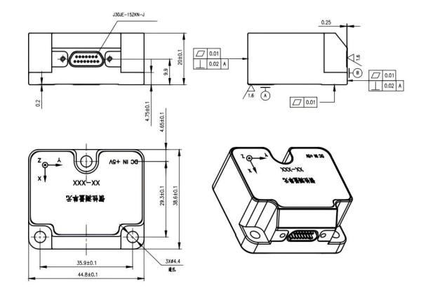 戦術グレード慣性計測ユニット（GPS非補助、Stim300代替）