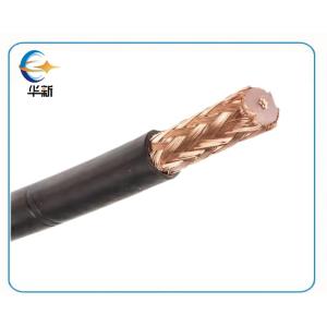 Cable coaxial RG6 75 Ohm Cable coaxial de cobre para televisión por satélite CCTV Antenna Cable coaxial con cable de mensajería