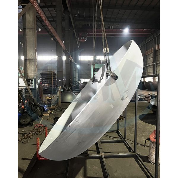 3400mm Diameter Stainless Steel Vessel Head, Elliptical Dish End