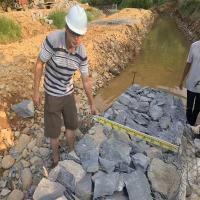 Cages de gabions en acier inoxydable tissées sur mesure